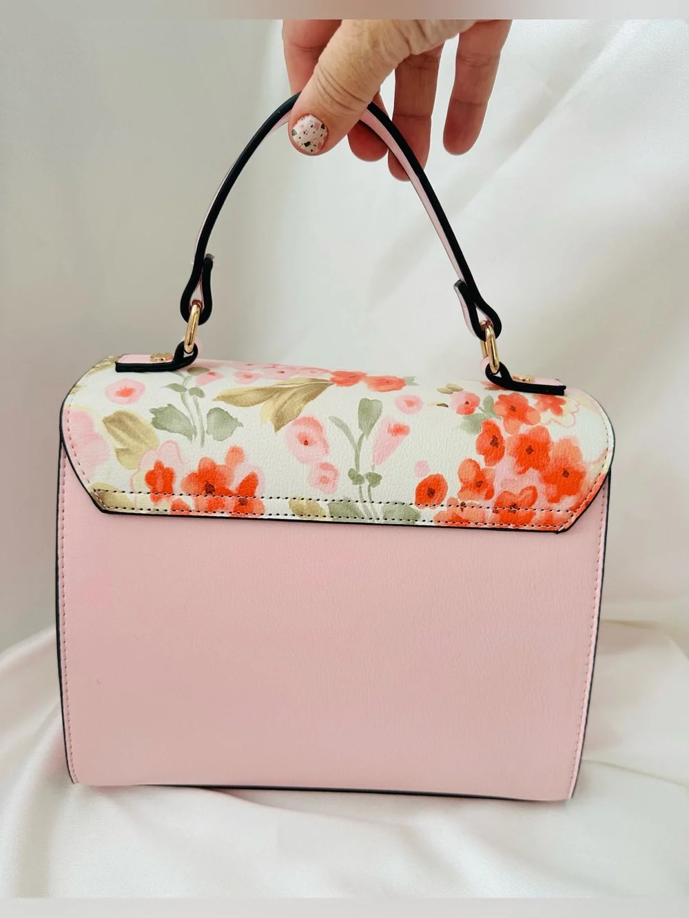 Dune London Floral Top Handle Crossbody Handbag w/ Matching Wallet